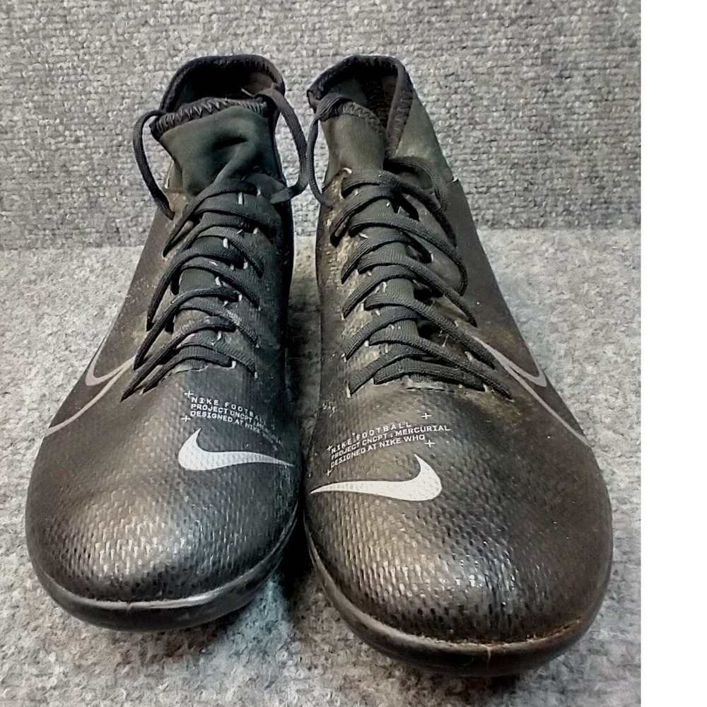 Nike Mercurial Superfly‎ 7 Academy MG Mens 6.5 Soccer Cleats Black Silver AT7946 - Picture 11 of 11